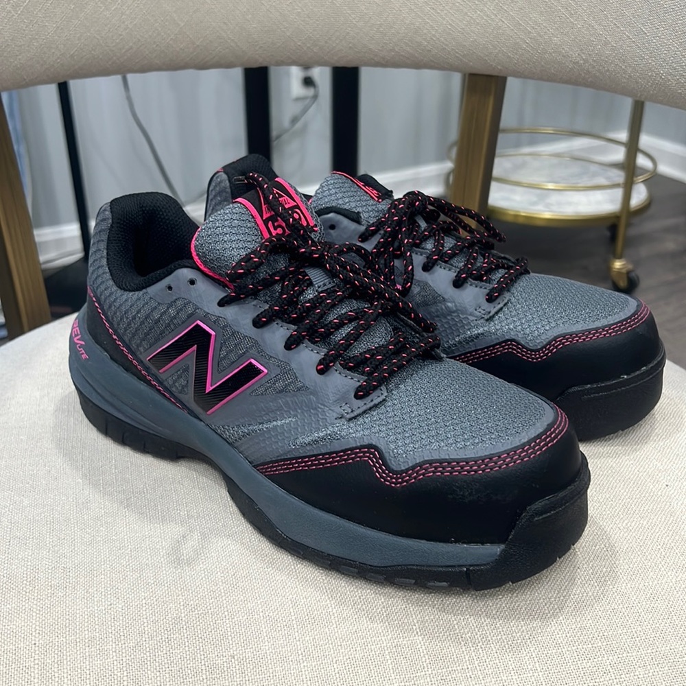New Balance 589 v1 Gray Pink Sneakers Size 8